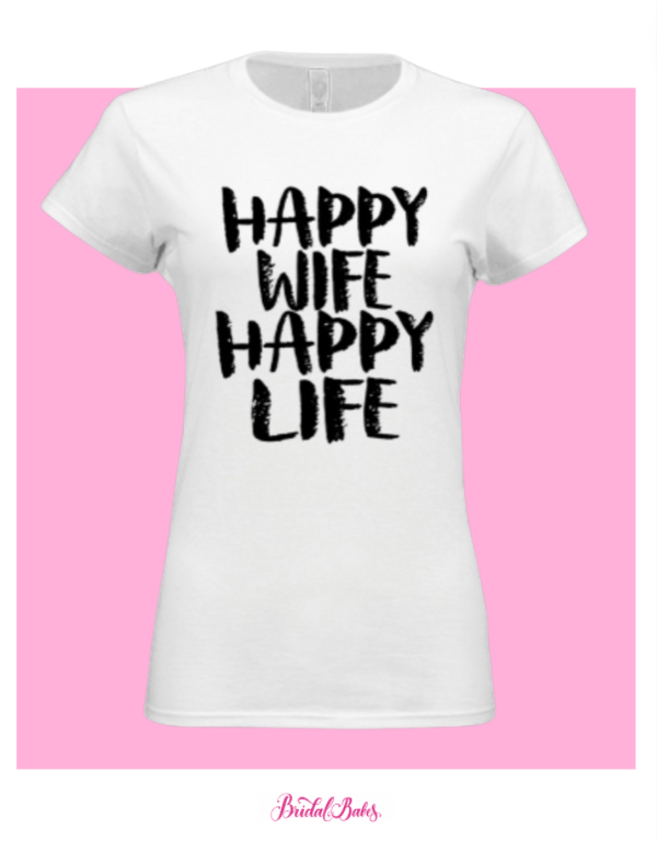 "Happy Wife" Tee