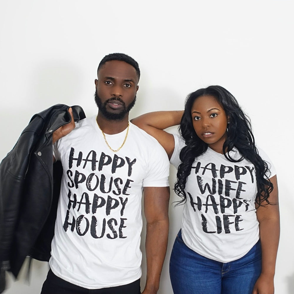 "Happy Wife" Tee